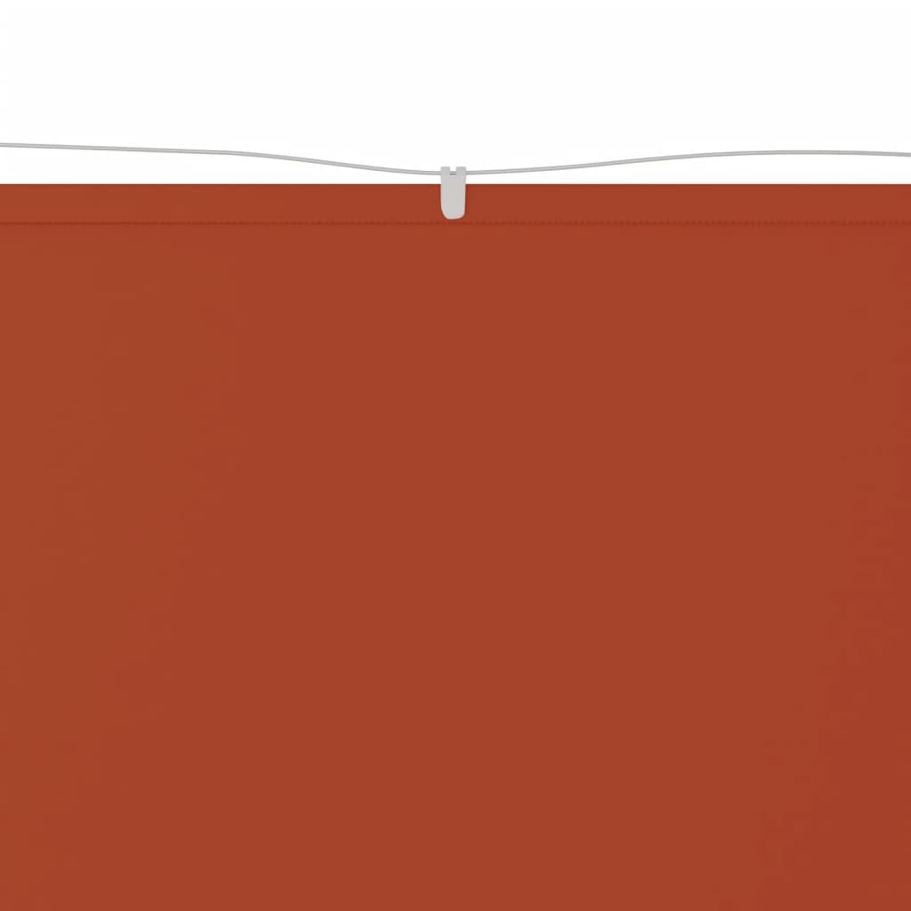Vidaxl Luifel Vertical 140x270 cm Oxford tissu en terre cuite -colored