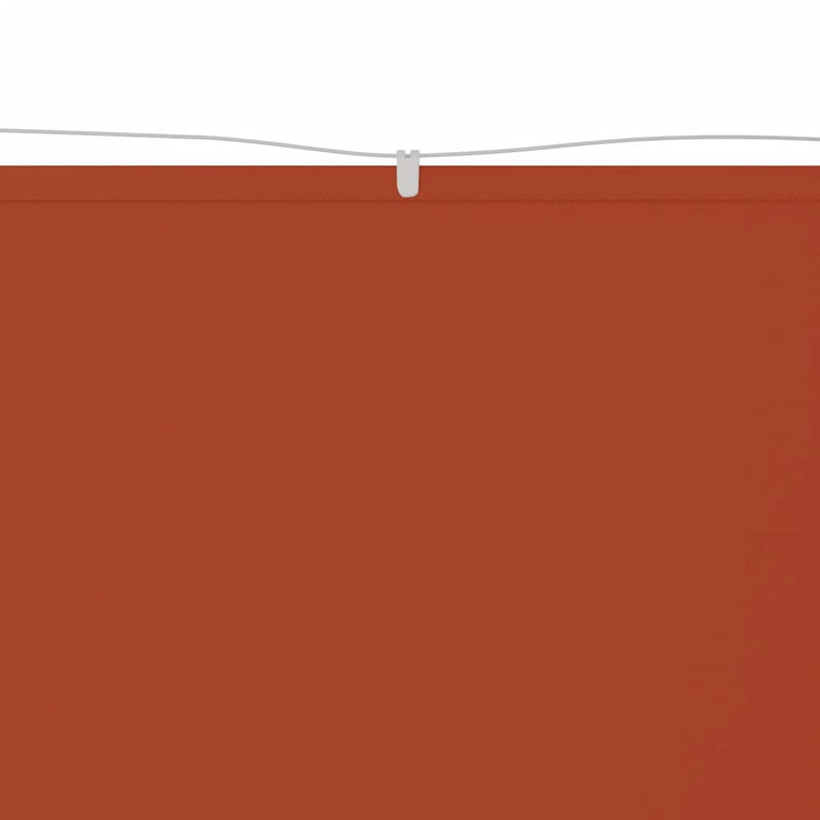 Vidaxl Luifel Vertical 140x270 cm Oxford tissu en terre cuite -colored