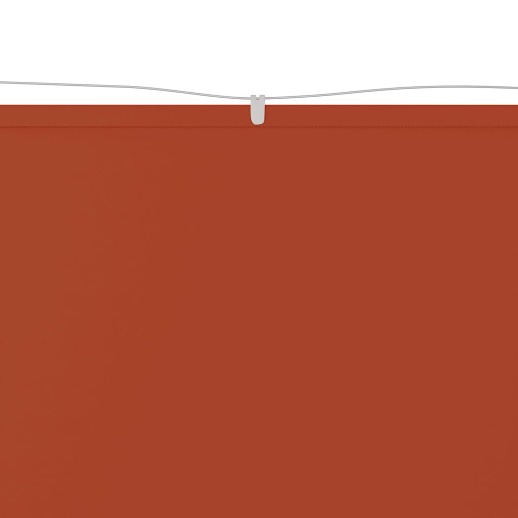 Vidaxl Luifel Vertical 140x600 cm Oxford Fabric Terracotta -Colored