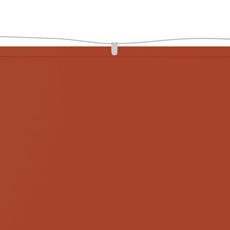 Vidaxl Luifel Vertical 140x600 cm Oxford Fabric Terracotta -Colored