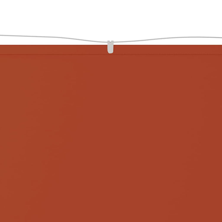 Vidaxl Luifel Vertical 140x800 cm Oxford tissu terre caisse -colored
