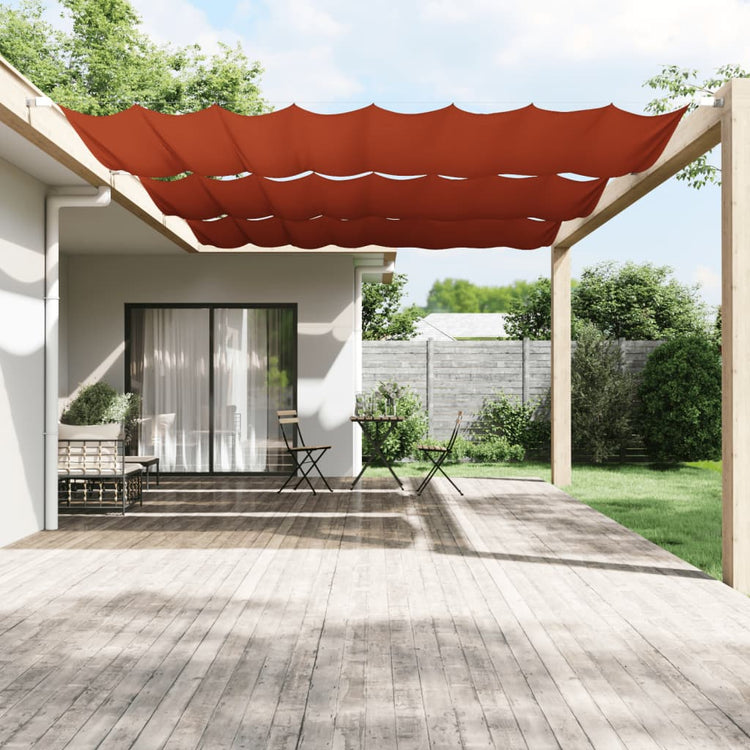 Vidaxl Luifel Vertical 250x420 cm Oxford Fabric Terracotta -Colored