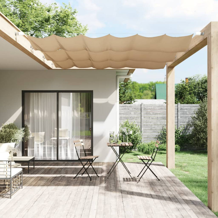 Vidaxl Luifel Vertical 100x270 cm Oxford tissu taupe