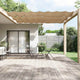 Vidaxl Luifel Vertical 100x100 cm Oxford tissu taupe