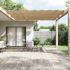 Vidaxl Luifel Vertical 100x1200 cm Oxford tissu taupe