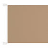 Vidaxl Luifel Vertical 200x360 cm Oxford tissu taupe