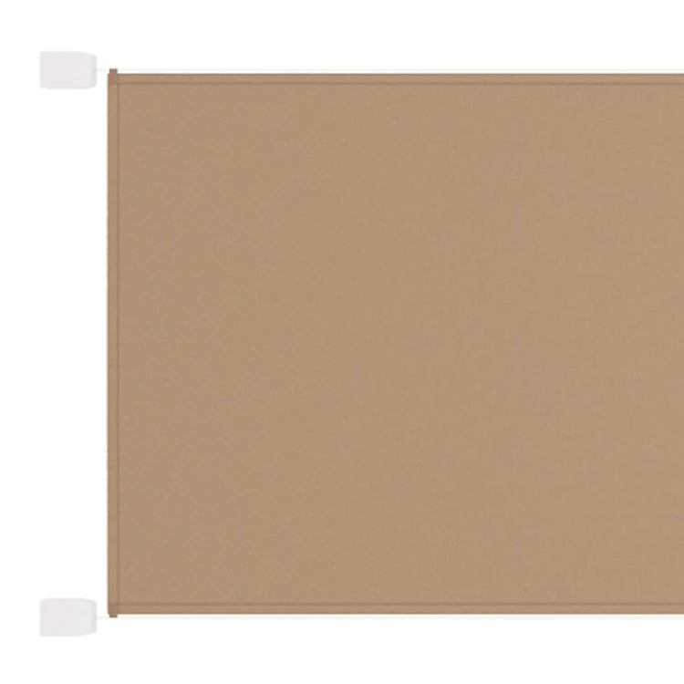 Vidaxl Luifel Vertical 200x420 cm Oxford tissu taupe