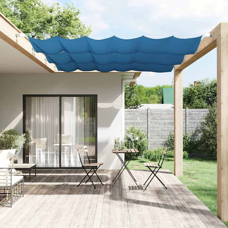Vidaxl Luifel Vertical 60x270 cm Oxford tissu bleu