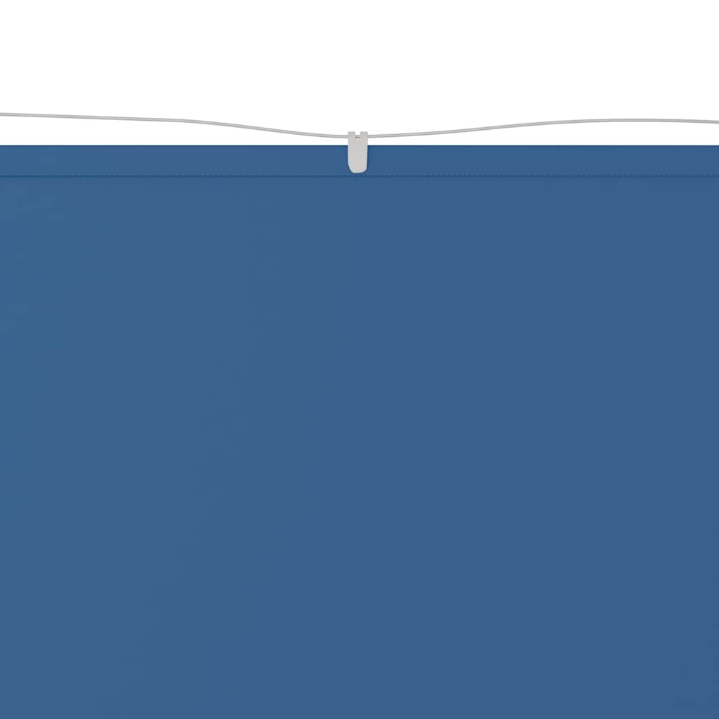 Vidaxl Luifel Vertical 60x420 cm Oxford tissu bleu