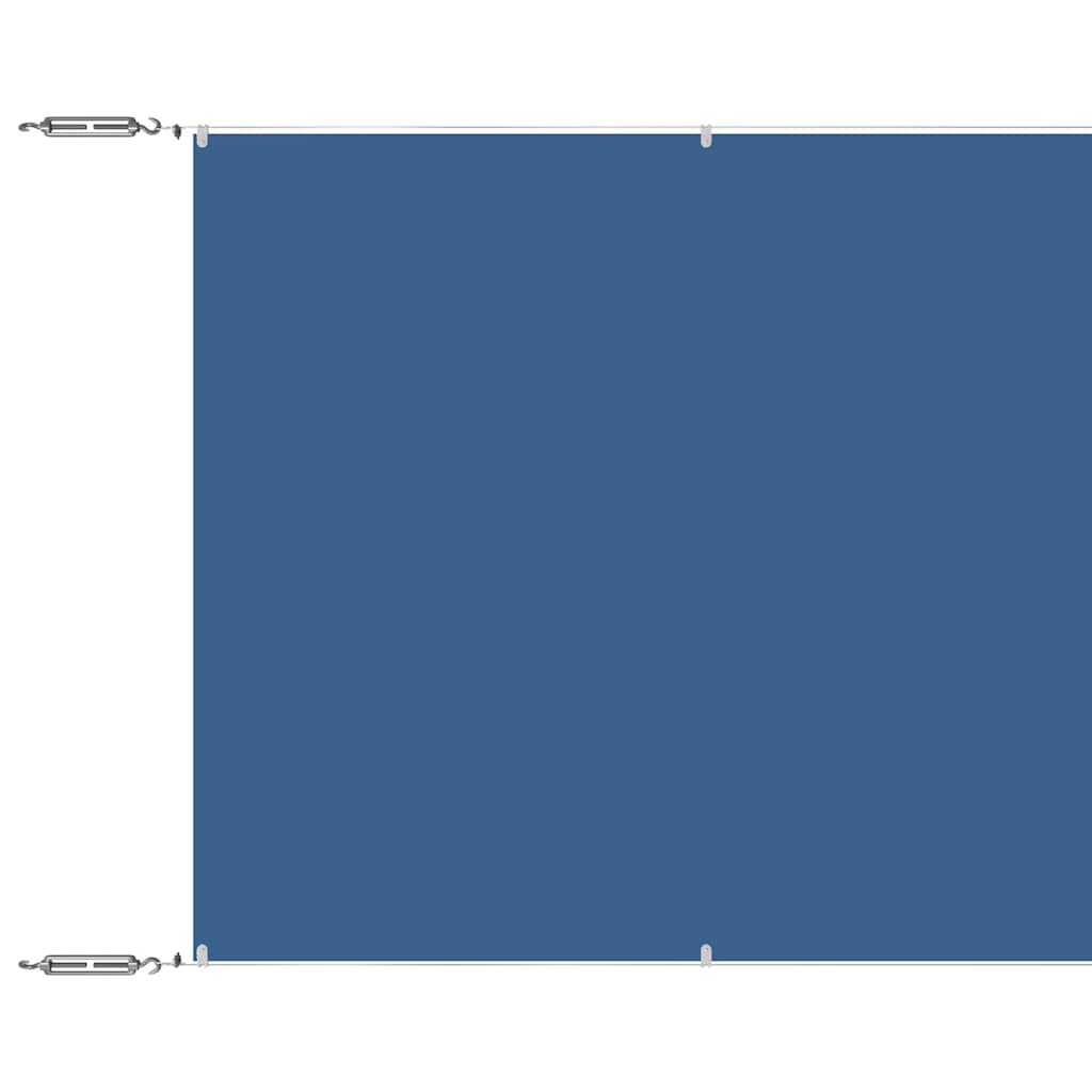 Vidaxl Luifel Vertical 100x600 cm Oxford tissu bleu