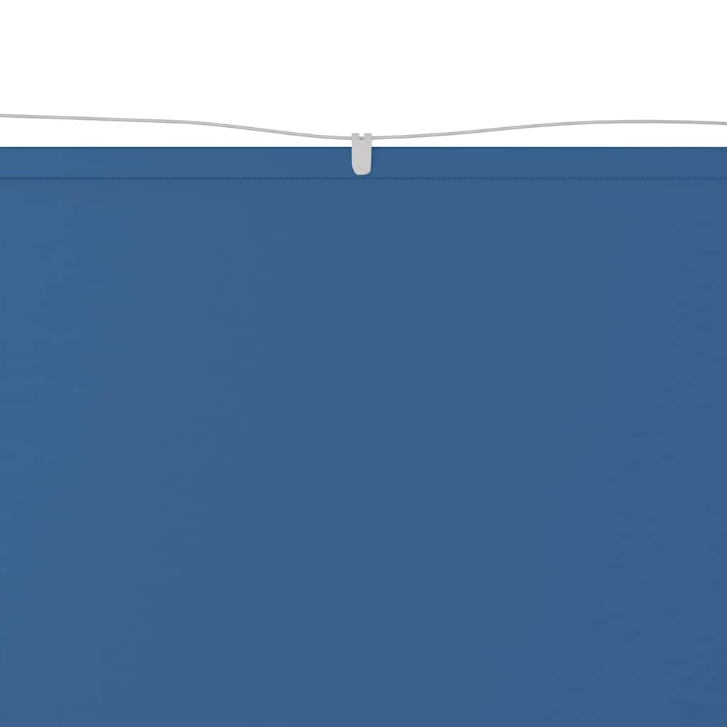 Vidaxl Luifel Vertical 100x600 cm Oxford tissu bleu