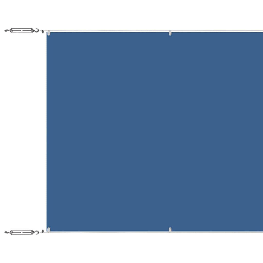 Vidaxl luifel verticaal 100x1200 cm oxford stof blauw