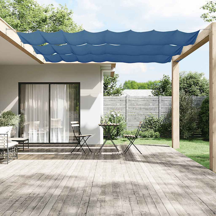Vidaxl luifel verticaal 100x1200 cm oxford stof blauw