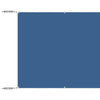 Vidaxl luifel vertical 140x1200 cm oxford tissu bleu