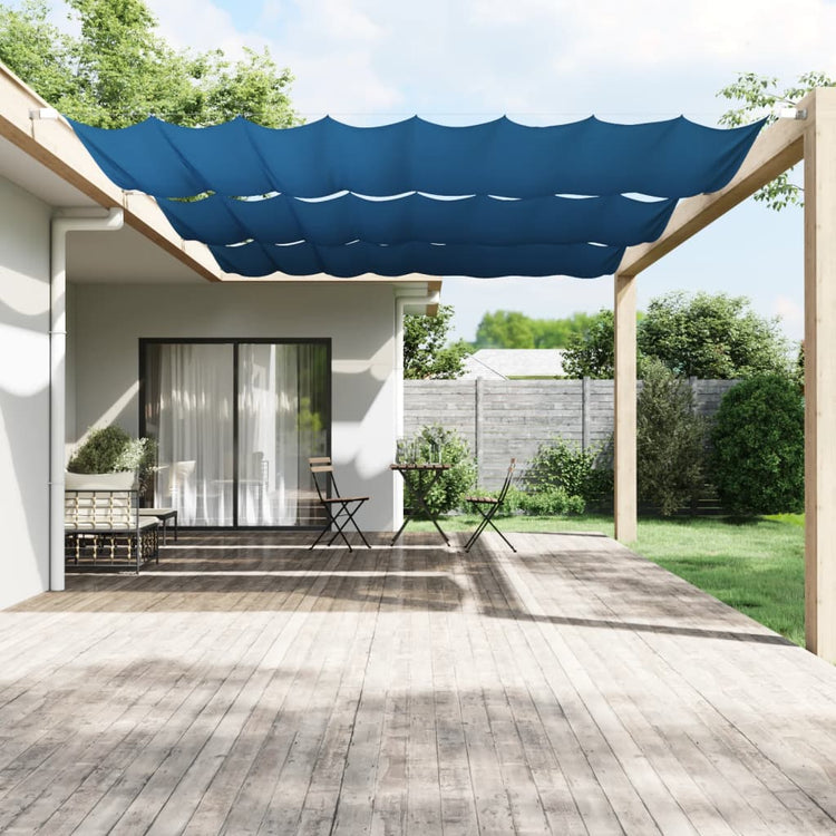 Vidaxl Luifel Vertical 200x360 cm Oxford tissu bleu