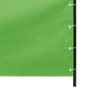 Écran de balcon Vidaxl 100x240 cm Oxford tissu vert clair
