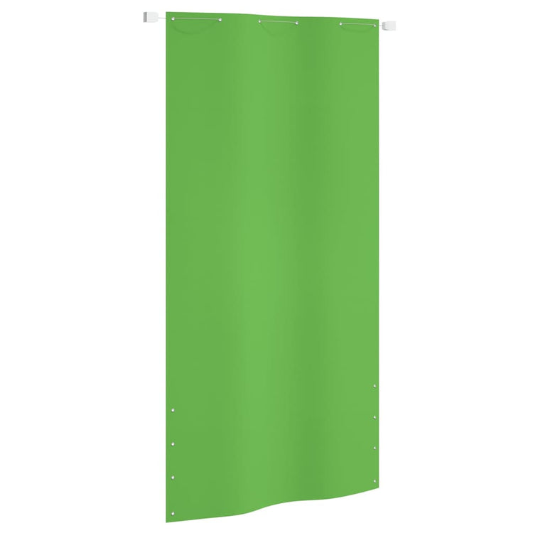 Écran de balcon Vidaxl 120x240 cm Oxford tissu vert clair