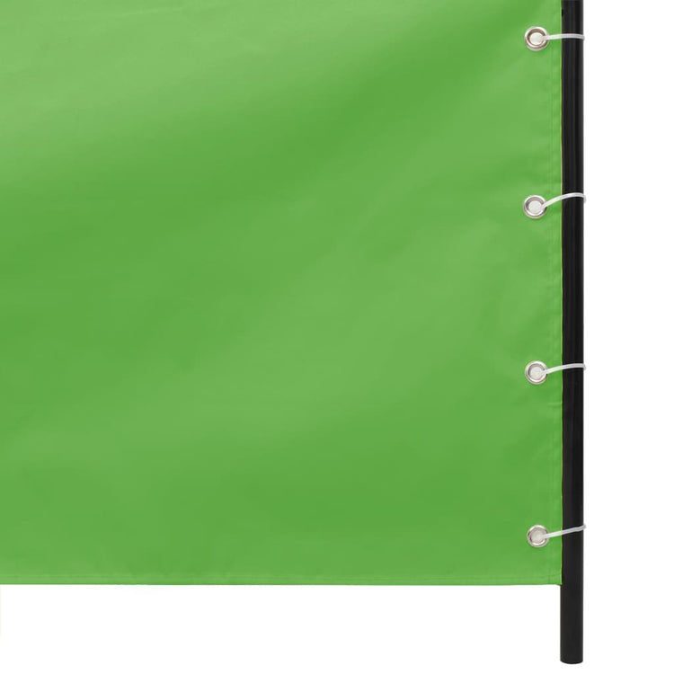 Écran de balcon Vidaxl 120x240 cm Oxford tissu vert clair