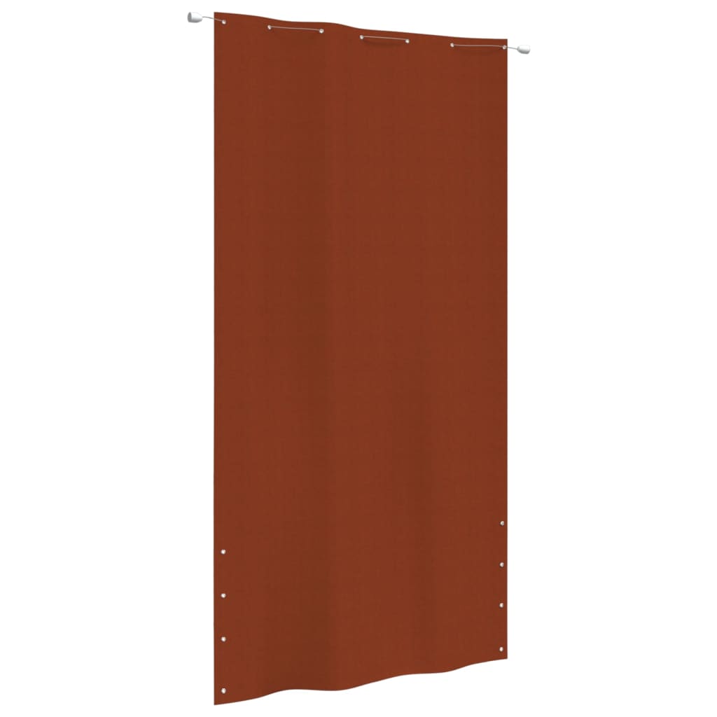 Écran de balcon Vidaxl 140x240 cm Oxford tissu terre caisse -colored