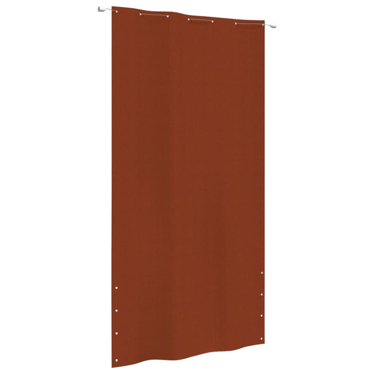Écran de balcon Vidaxl 140x240 cm Oxford tissu terre caisse -colored