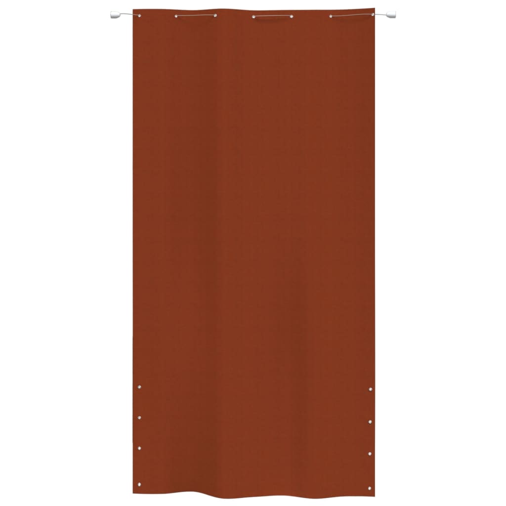 Écran de balcon Vidaxl 140x240 cm Oxford tissu terre caisse -colored