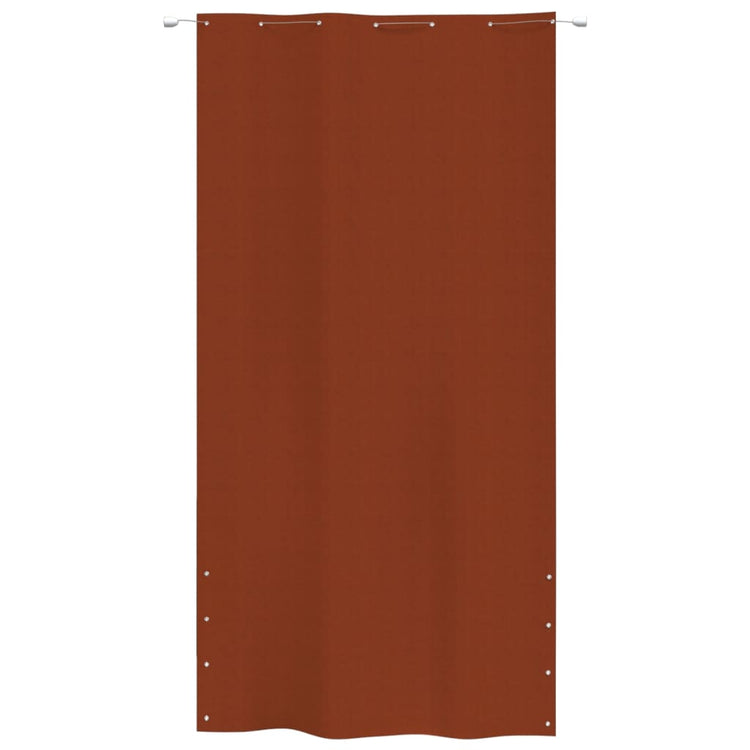 Écran de balcon Vidaxl 140x240 cm Oxford tissu terre caisse -colored