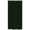Écran de balcon Vidaxl 140x240 cm Oxford tissu vert foncé