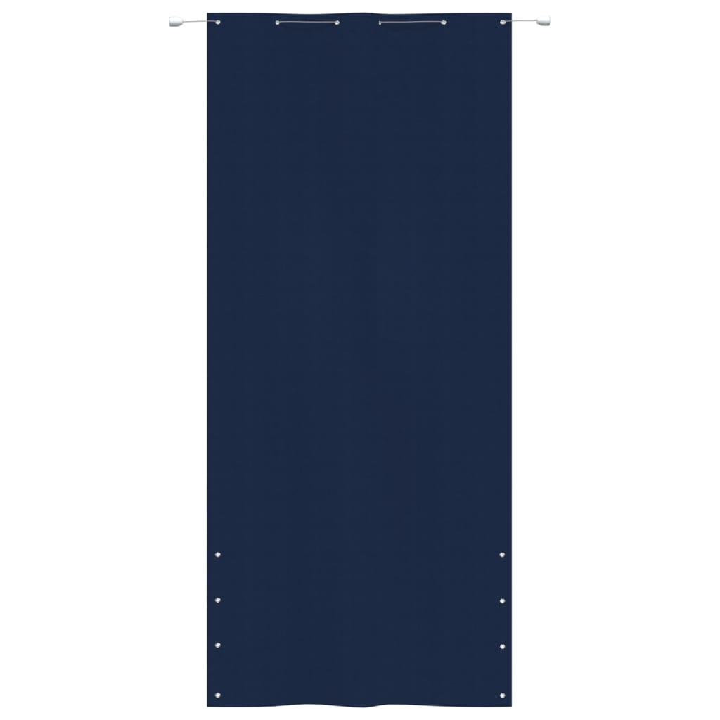 Écran de balcon Vidaxl 120x240 cm Oxford tissu bleu