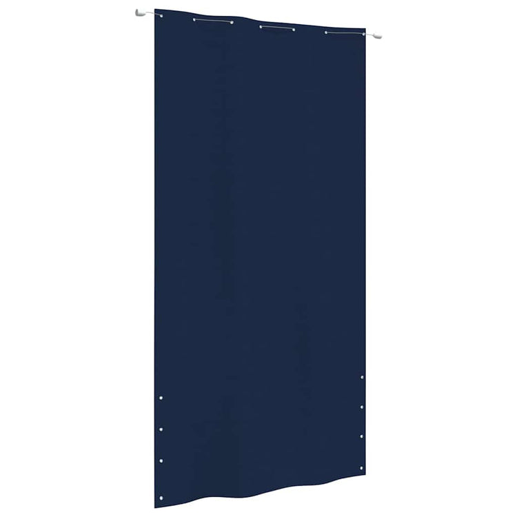 Écran de balcon Vidaxl 140x240 cm Oxford tissu bleu