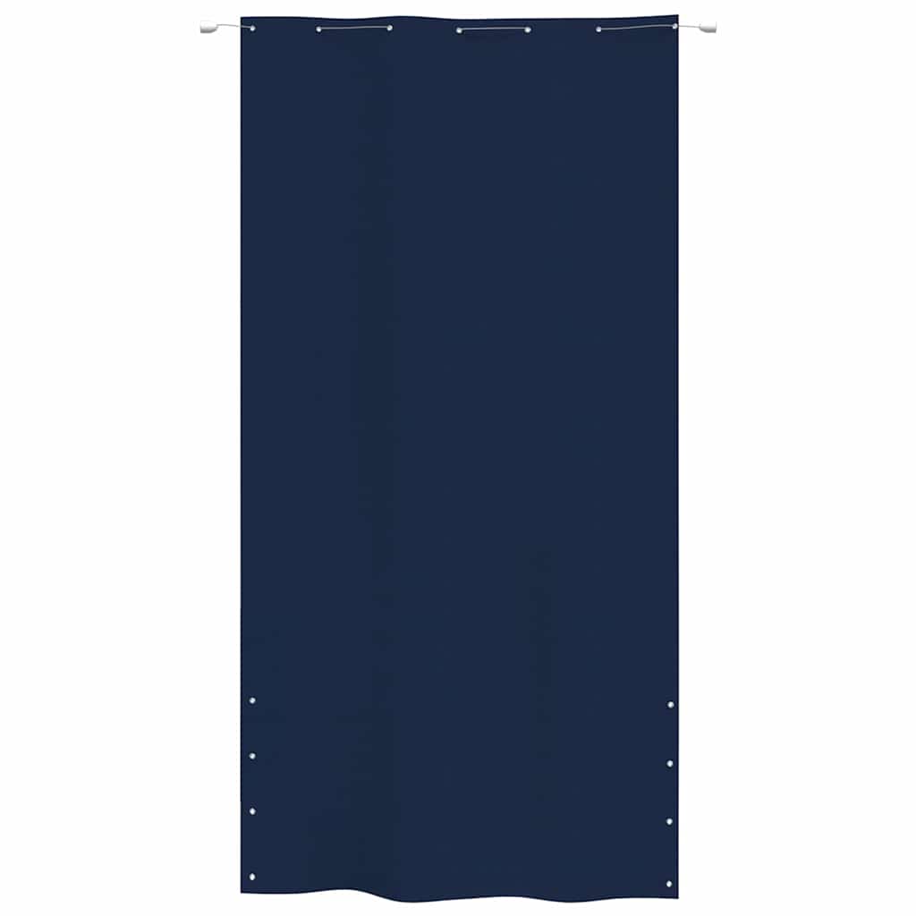 Écran de balcon Vidaxl 140x240 cm Oxford tissu bleu