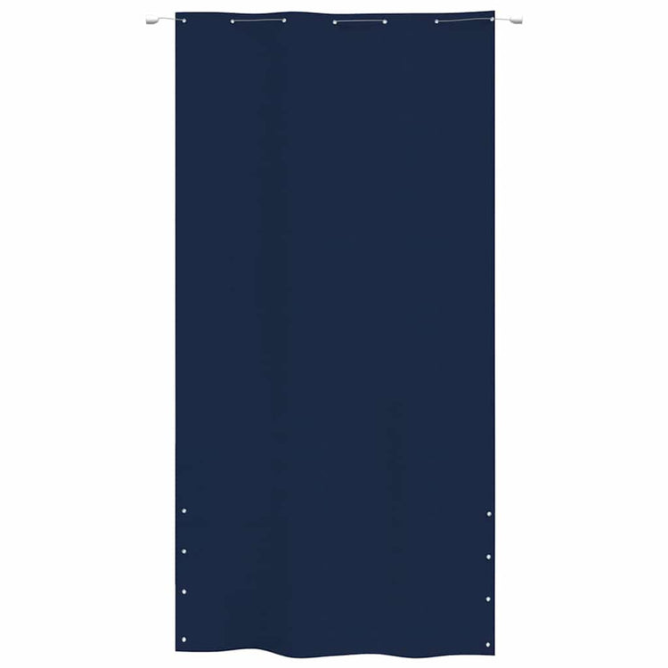 Écran de balcon Vidaxl 140x240 cm Oxford tissu bleu