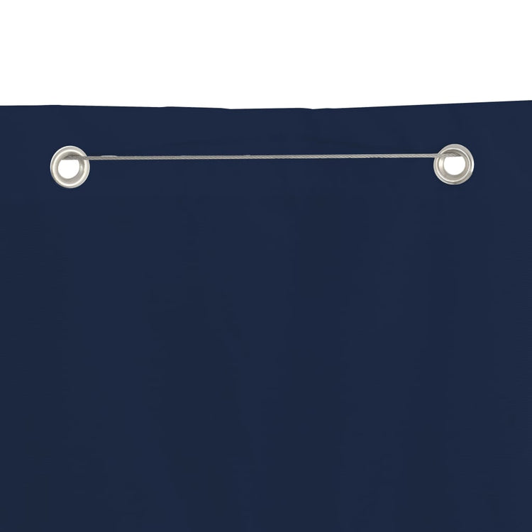 Écran de balcon Vidaxl 160x240 cm Oxford tissu bleu