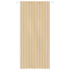Écran de balcon Vidaxl 120x240 cm Oxford Fabric jaune et blanc