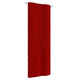 Écran de balcon Vidaxl 80x240 cm Oxford tissu rouge
