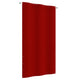 Écran de balcon Vidaxl 120x240 cm Oxford tissu rouge