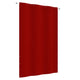 Écran de balcon Vidaxl 140x240 cm Oxford Fabric Red