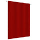 Écran de balcon Vidaxl 160x240 cm Oxford Fabric Red