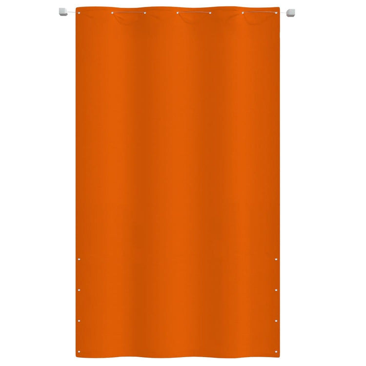 Écran de balcon Vidaxl 140x240 cm Oxford Fabric Orange