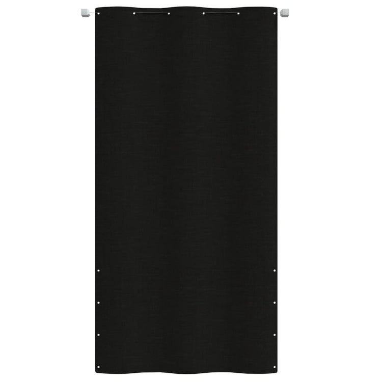 Écran de balcon Vidaxl 120x240 cm Oxford tissu noir