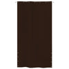 Écran de balcon Vidaxl 140x240 cm Oxford tissu marron