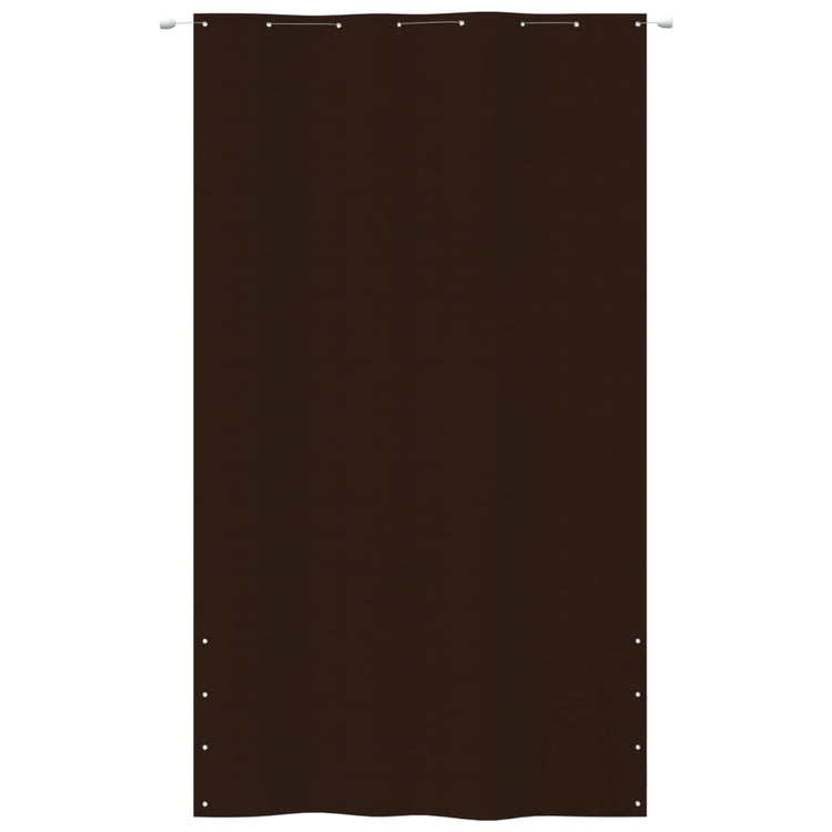 Écran de balcon Vidaxl 160x240 cm Oxford tissu marron