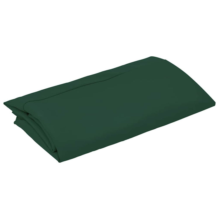 Tissu de remplacement Vidaxl pour parasol 300 cm vert