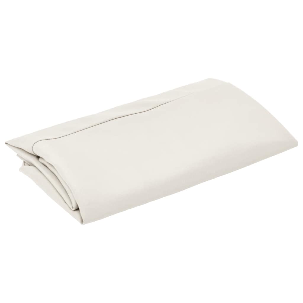 Tissu de remplacement Vidaxl pour parasol 300 cm blanc