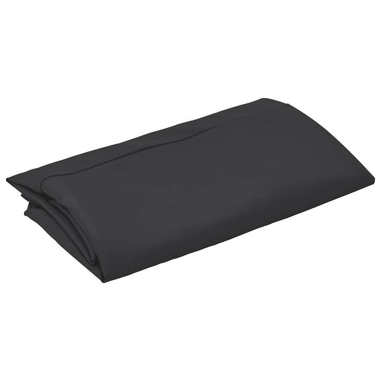 Tissu de remplacement Vidaxl pour parasol flottant 300 cm noir