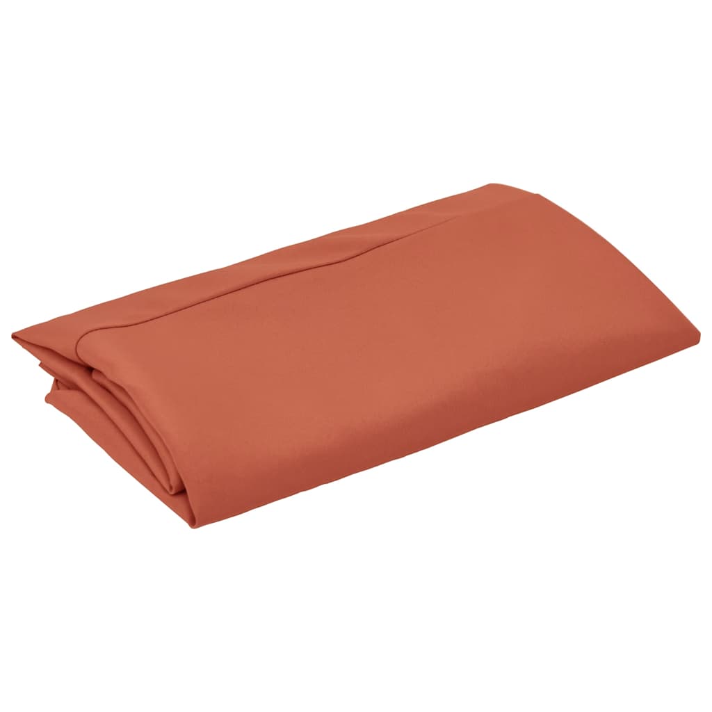 Tissu de remplacement Vidaxl pour parasol flottant 300 cm en terre cuite -colored