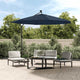 Tissu de remplacement Vidaxl pour parasol flottant 350 cm bleu