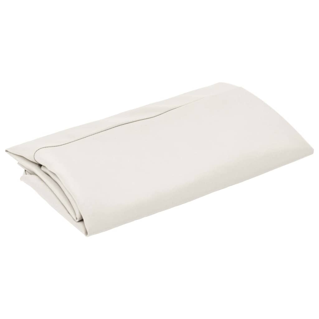 Tissu de remplacement Vidaxl pour parasol flottant 350 cm Blanc