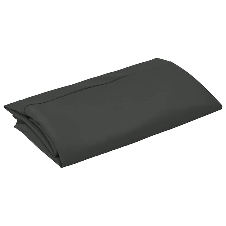 Tissu de remplacement Vidaxl pour parasol flottant 350 cm anthracite -colored