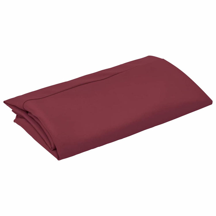 Tissu de remplacement Vidaxl pour parasol flottant 350 cm Bordeaux rouge