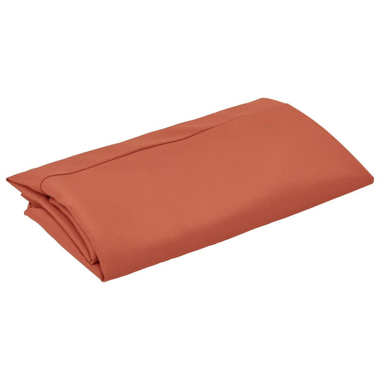 Tissu de remplacement Vidaxl pour parasol flottant 350 cm en terre cuite -colored